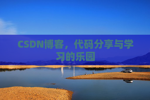 CSDN博客，代码分享与学习的乐园